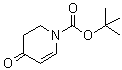 structure of CAS# 325486-45-1, tert-Butyl 1,4,5,6-tetrahydro-4-oxopyridine-1-carboxylate;1-(tert-Butoxycarbonyl)-1,2,3,4-tetrahydropyridin-4-one