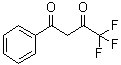 structure of CAS# 326-06-7, omega-(Trifluoroacetyl)acetophenone;Benzoyl(trifluoroacetyl)methane; Benzoyl-1,1,1-trifluoroacetone; NSC 405720; NSC 42628