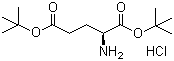 结构式 CAS# 32677-01-3, L-谷氨酸二叔丁酯盐酸盐