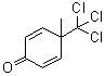 结构式 CAS# 3274-12-2, 4-甲基-4-三氯甲基-2,5-环己二烯-1-酮