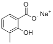 结构式 CAS# 32768-20-0, 钠3-甲基水杨酸酯