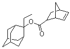2-Ethyladamantan-2-yl bicyclo[2.2.1]hept-5-ene-2-carboxylate molecular structure (CAS 328087-87-2)