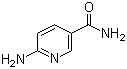 structure of CAS# 329-89-5, 6-Aminopyridine-3-carboxamide;6-Aminonicotinamide