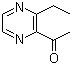 structure of CAS# 32974-92-8, 2-Acetyl-3-ethylpyrazine;1-(3-Ethylpyrazinyl)ethan-1-one
