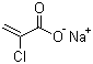 structure of CAS# 32997-86-7, 2-Chloroacrylic acid sodium salt