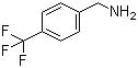 structure of CAS# 3300-51-4, 4-(Trifluoromethyl)benzylamine
