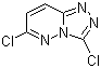 structure of CAS# 33050-38-3, 3,6-Dichloro-[1,2,4]triazolo[4,3-b]pyridazine;3,6-Dichloro-1,2,4-triazolo[4,3-b]pyridazine; 3,6-Dichloro-s-triazolo[4,3-b]pyridazine