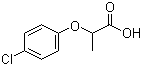 structure of CAS# 3307-39-9, 2-(4-Chlorophenoxy)propionic acid