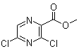 structure of CAS# 330786-09-9, Methyl 3,5-dichloropyrazine-2-carboxylate;2-Methoxycarbonyl-3,5-dichloropyrazine