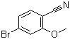 structure of CAS# 330793-38-9, 4-Bromo-2-methoxybenzonitrile