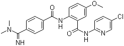 结构式 CAS# 330942-05-7, 贝曲西班