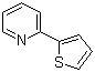 结构式 CAS# 3319-99-1, 2-(2-吡啶基)噻吩; 2-(2-噻吩基)吡啶
