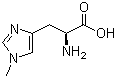 structure of CAS# 332-80-9, 1-Methyl-L-histidine;3-(1-Methylimidazol-4-yl)-L-alanine