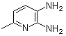 structure of CAS# 33259-72-2, 6-Methyl-2,3-pyridinediamine;5,6-Diamino-2-picoline; 2,3-Diamino-6-methylpyridine