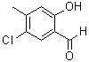 结构式 CAS# 3328-68-5, 5-氯-4-甲基水杨醛