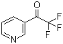 structure of CAS# 33284-21-8, 3-(Trifluoroacetyl)pyridine