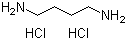 structure of CAS# 333-93-7, 1,4-Diaminobutane dihydrochloride;Putrescine dihydrochloride; 1,4-Butanediamine dihydrochloride