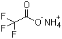 结构式 CAS# 3336-58-1, 三氟乙酸铵