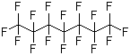 结构式 CAS# 335-57-9, 全氟庚烷; 十六氟庚烷
