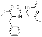 N-Formyl-L-aspartyl-L-phenylalanine methyl ester molecular structure (CAS 33605-76-4)