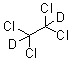 结构式 CAS# 33685-54-0, 对称-四氯二氘乙烷