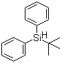 structure of CAS# 33729-92-9, tert-Butyldiphenylsilane