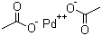 structure of CAS# 3375-31-3, Palladium diacetate;Palladium(II) acetate