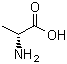 structure of CAS# 338-69-2, D-Alanine;D-2-Aminopropionic acid; (R)-2-Aminopropionic acid