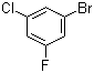 3-Chloro-5-fluorobromobenzene molecular structure (CAS 33863-76-2)