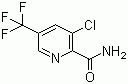 structure of CAS# 338758-69-3, 3-Chloro-5-(trifluoromethyl)-2-pyridinecarboxamide