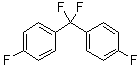 structure of CAS# 339-27-5, Difluorobis(4-fluorophenyl)methane;1,1'-(Difluoromethylene)bis[4-fluorobenzene]; 1-[Difluoro(4-fluorophenyl)methyl]-4-fluorobenzene