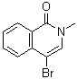 structure of CAS# 33930-63-1, 4-Bromo-2-methyl-1(2H)-isoquinolinone;NSC 218343