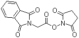 结构式 CAS# 3397-29-3, 邻苯二甲酰甘氨酸羟基琥珀酰亚胺酯