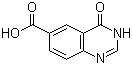 3,4-Dihydro-4-oxoquinazoline-6-carboxylic acid molecular structure (CAS 33986-75-3)