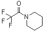 结构式 CAS# 340-07-8, N-(三氟乙酰基)哌啶