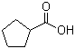 结构式 CAS# 3400-45-1, 环戊酸; 环戊甲酸; 环戊基甲酸