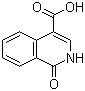 结构式 CAS# 34014-51-2, 1-氧代-1,2-二氢-4-异喹啉甲酸