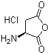 structure of CAS# 34029-31-7, (3S)-3-Aminodihydro-2,5-furandione hydrochloride