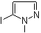 structure of CAS# 34091-51-5, 5-Iodo-1-methyl-1H-pyrazole