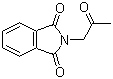 结构式 CAS# 3416-57-7, N-丙酮基邻苯二甲酰亚胺