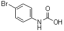 结构式 CAS# 34256-78-5, (4-溴苯基)氨基甲酸