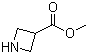 structure of CAS# 343238-58-4, Methyl azetidine-3-carboxylate;3-Azetidinecarboxylic acid methyl ester