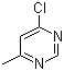 结构式 CAS# 3435-25-4, 6-氯-4-甲基嘧啶