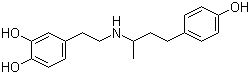 Racemic dobutamine molecular structure (CAS 34368-04-2)