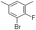 structure of CAS# 344-16-1, 1-Bromo-2-fluoro-3,5-dimethylbenzene;5-Bromo-4-fluoro-m-xylene