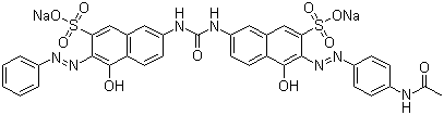 结构式 CAS# 3441-14-3, 直接红 23