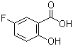 structure of CAS# 345-16-4, 5-Fluorosalicylic acid;5-Fluoro-2-hydroxybenzoic