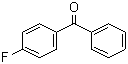 结构式 CAS# 345-83-5, 4-氟二苯甲酮