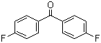 structure of CAS# 345-92-6, 4,4'-Difluorobenzophenone;Bis(4-fluorophenyl)-methanone