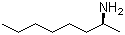 structure of CAS# 34566-04-6, (S)-2-Aminooctane;(2S)-Octylamine; (S)-1-Methylheptylamine